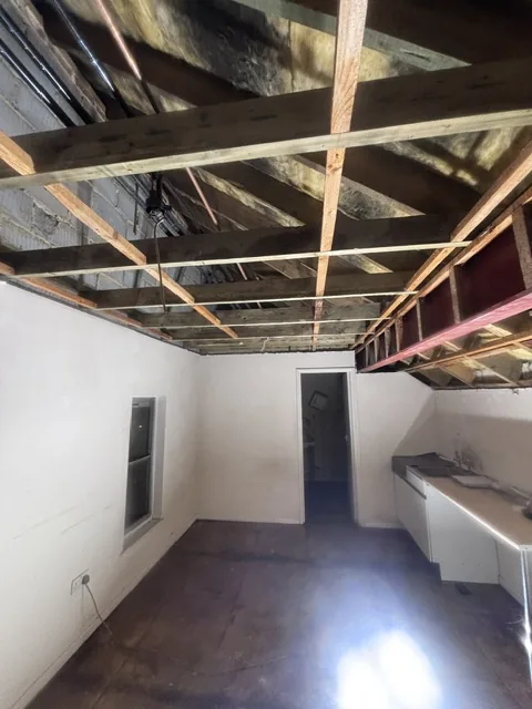 Controlled artex plasterboard strip-out in Blackheath