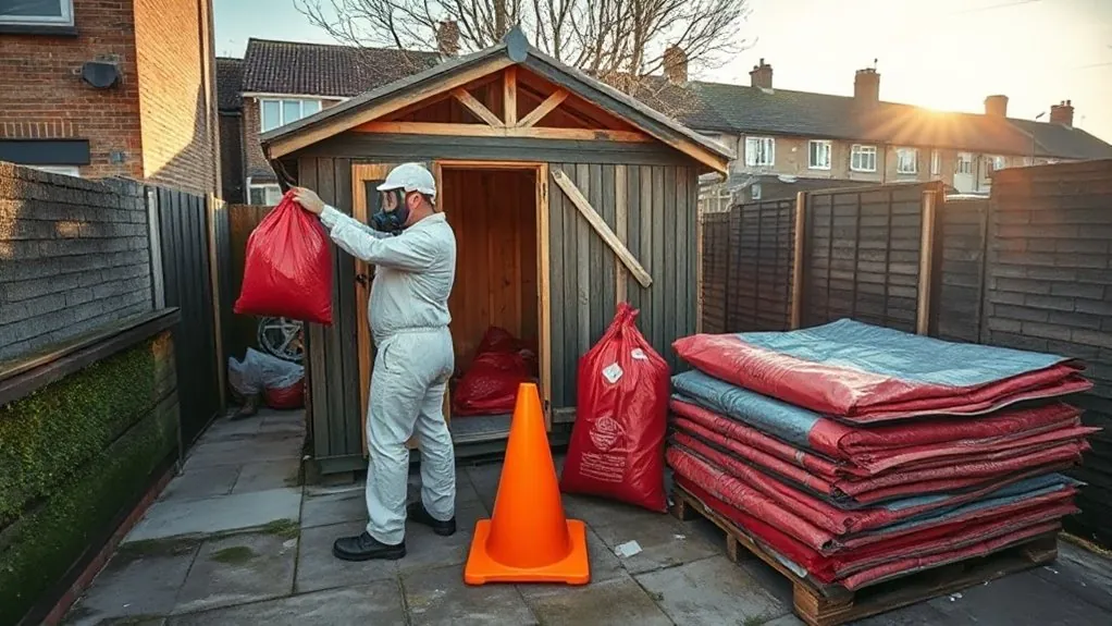 Garage & Shed Roof Removal in Blackheath — HSE-licensed specialists